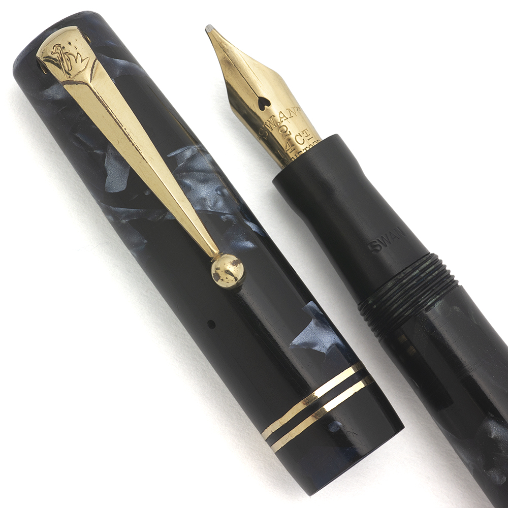 Mabie Todd Swan Self-Filler Fountain Pen (England, 1930s